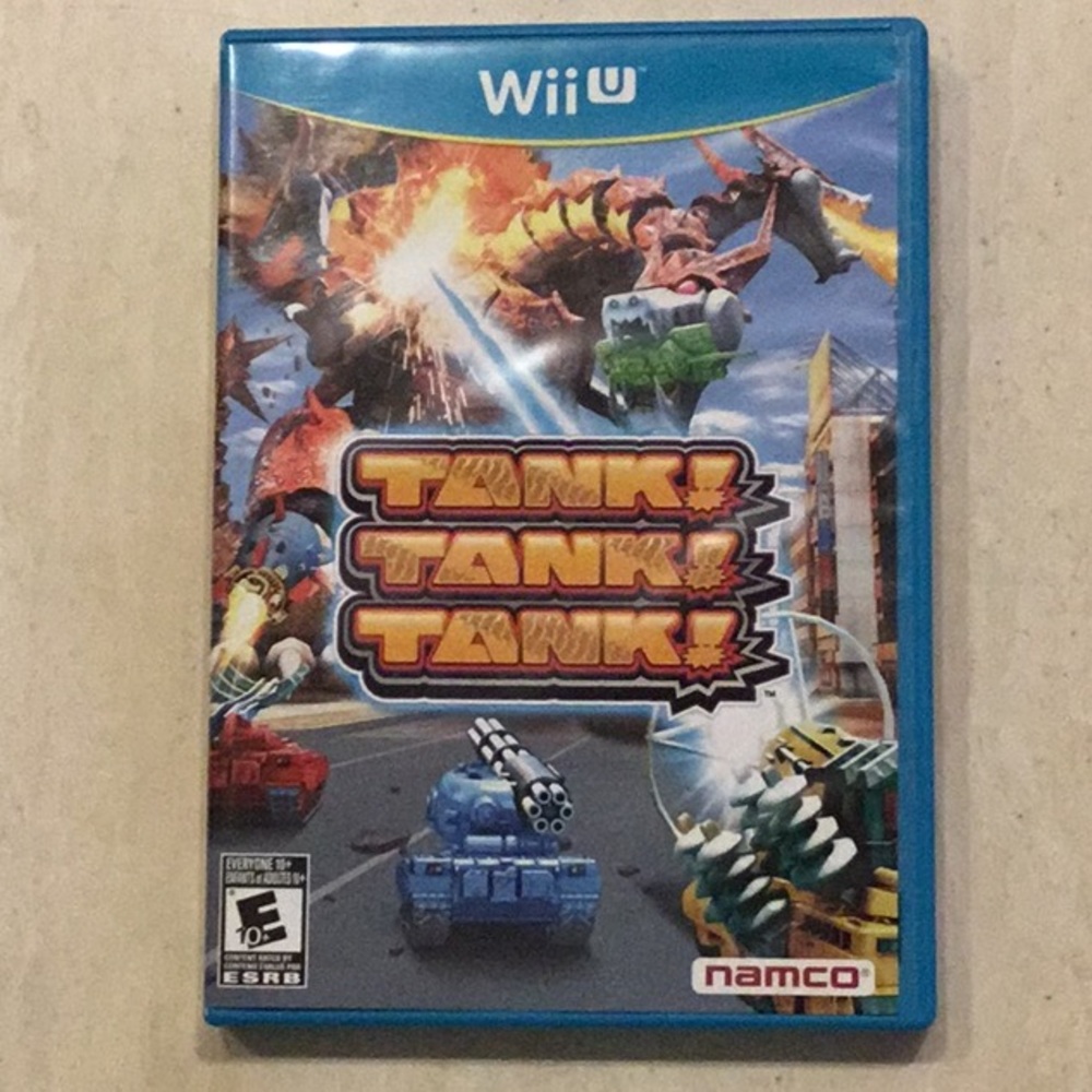 Tank! Tank! Tank! Nintendo Wii U Game Complete CIB